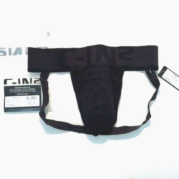 C-IN2  Size "Medium" Men's C-Theory Athletic Supporter - Black - Jockstrap - Picture 2 of 13